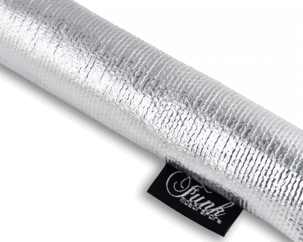 Funk Motorsport Silver Velcro Heat Sleeving