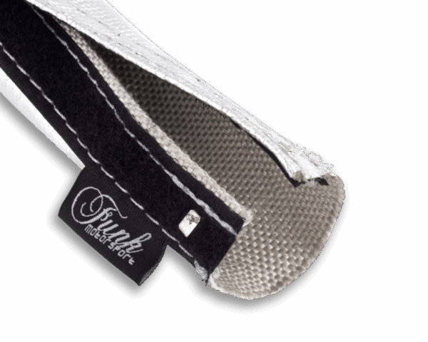Funk Motorsport Silver Velcro Heat Sleeving