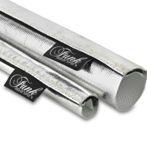 Funk Motorsport Silver Velcro Heat Sleeving