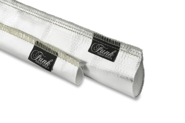 Funk Motorsport Silver Sewn Heat Sleeving